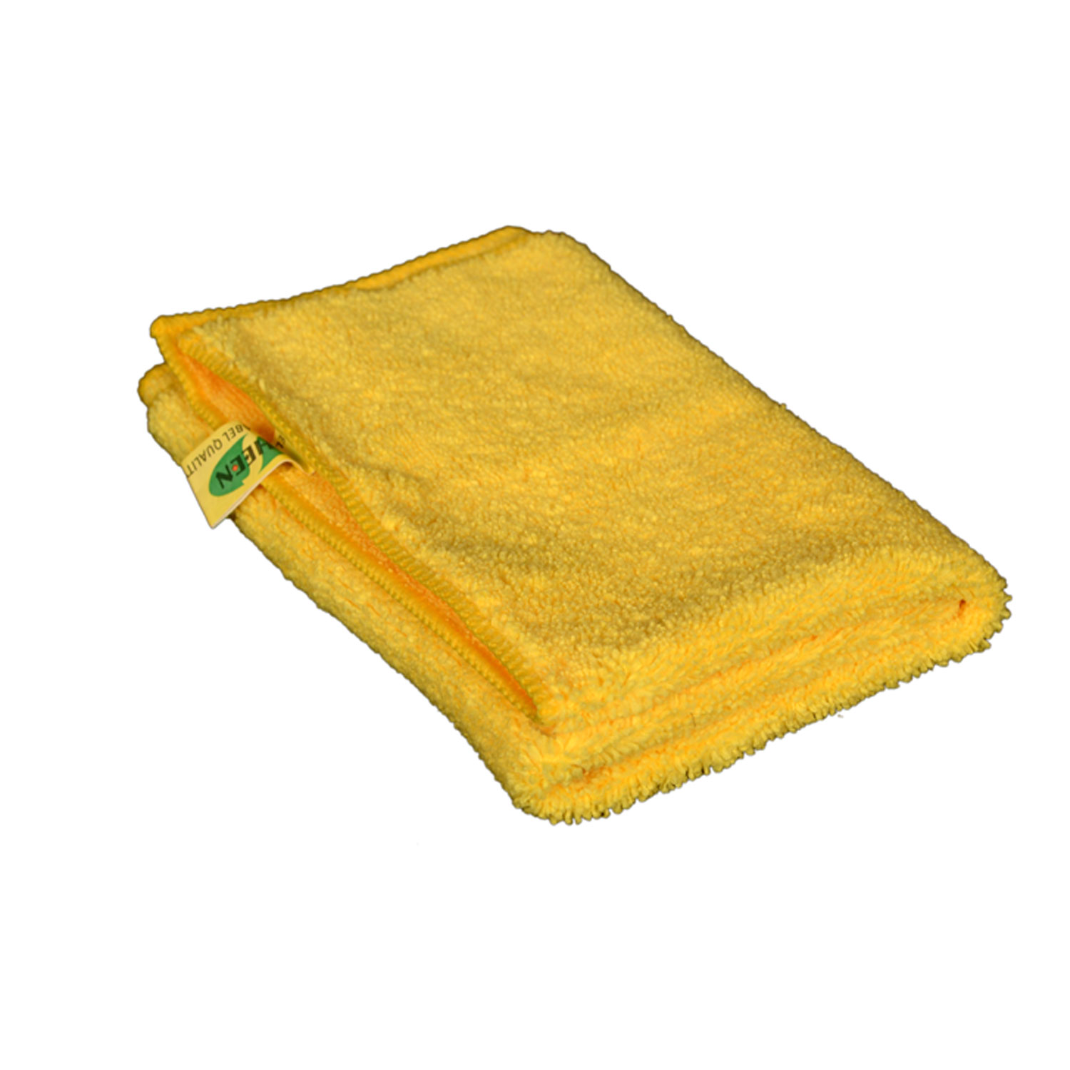 Sheen Microfiber cleaning cloth | Home cleaning cloth | 35X75 CM | 300GSM | PACK OF 1 | YELLOW